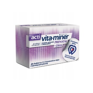 Acti Vita -Miner Prenatal DHA 30 Kapseln