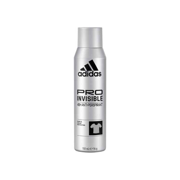 Adidas Pro Invisible Anti-transpirant Spray voor Heren 150 ml