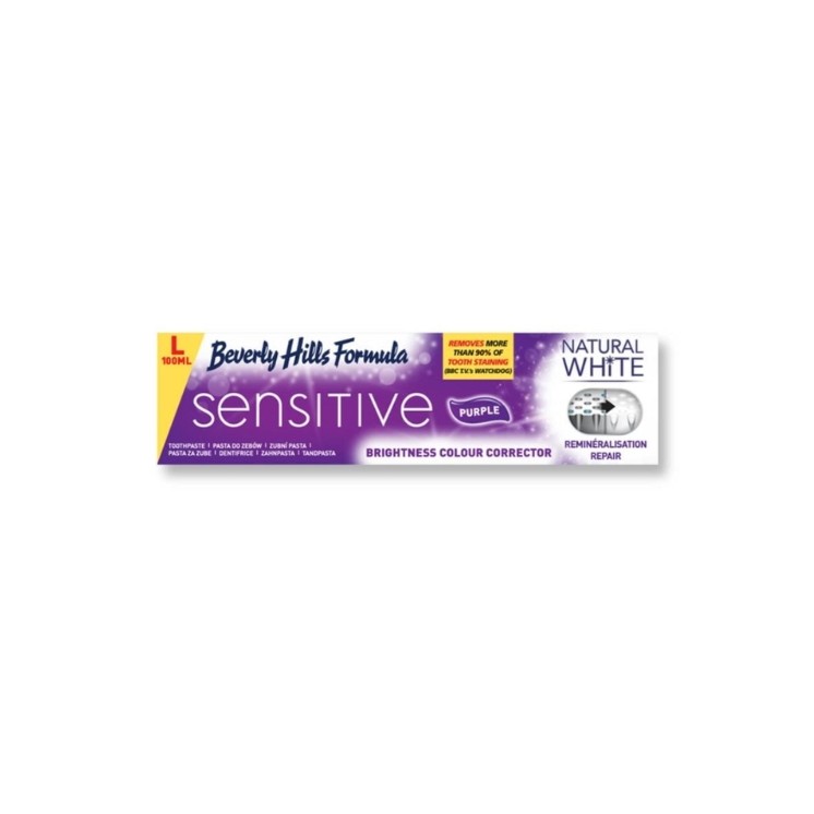 Bevery Hills Natural White Sensitive Toothpaste 100 ml