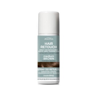 Joanna Retouch Spray do retuszu odrostów Medium brown 75 ml
