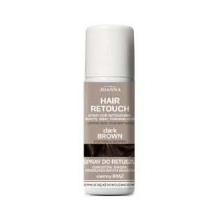 Joanna Retouch Spray do retuszu odrostów Dark brown 75 ml