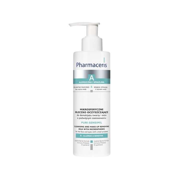 Pharmaceris A Puri-Sensimil Cleansing Milk for Face and Eyes 190 ml