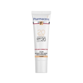 Pharmaceris F Capilar-Correction коригувальний флюїд для судинної шкіри SPF20 /20/ Nude 30 мл