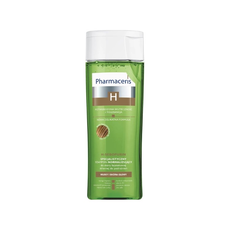 Pharmaceris H Sebopurin Normaliserende Shampoo voor seborroïsche huid 250 ml