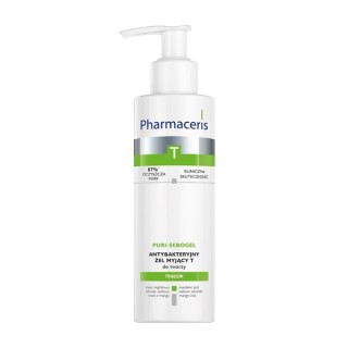 Pharmaceris T Puri-Sebogel antibakterielles Gesichtsreinigungsgel 190 ml