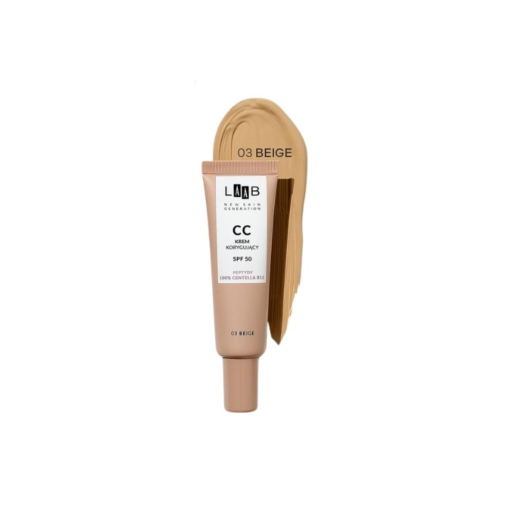 AA LAAB CC Gezichtscrème / Beige / SPF50 30 ml