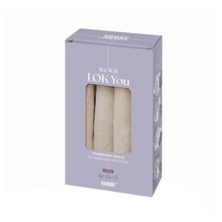 Anwen We Will Lok You Foam Haarkrulspelden 4 stuks