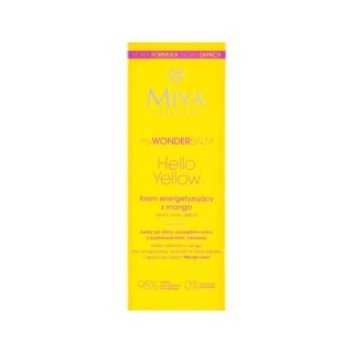 Miya Cosmetics myWONDERbalm Енергетичний крем для обличчя з mango Hello Yellow75 мл