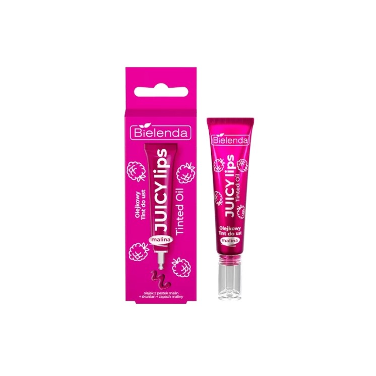 Bielenda Juicy Tint Lippenöl Himbeer-Lippentönung 10 g