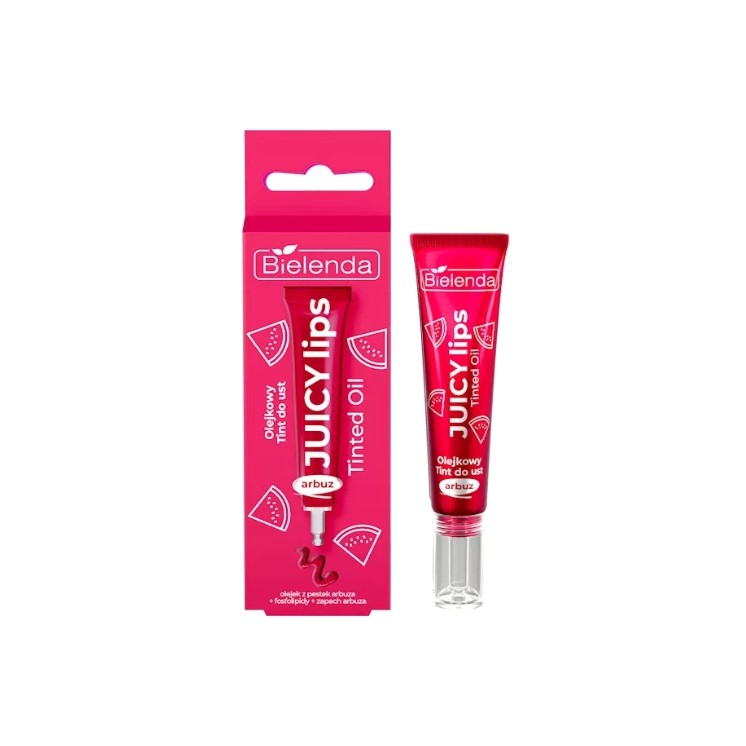 Тінт для губ Bielenda Juicy Tint Lip Oil Кавуновий 10 г