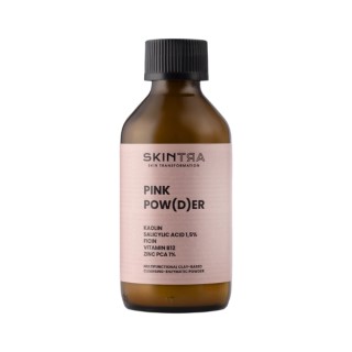 SkinTra Pink Powder multifunctionele reiniging en enzymatisch poeder op basis van klei 40 g