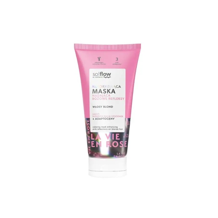 So!flow Kleurmasker voor roze highlights voor blond haar 200 ml