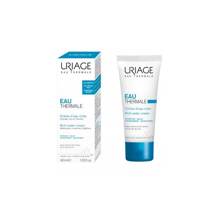 Uriage Water HA Reichhaltige Gesichtscreme 40 ml