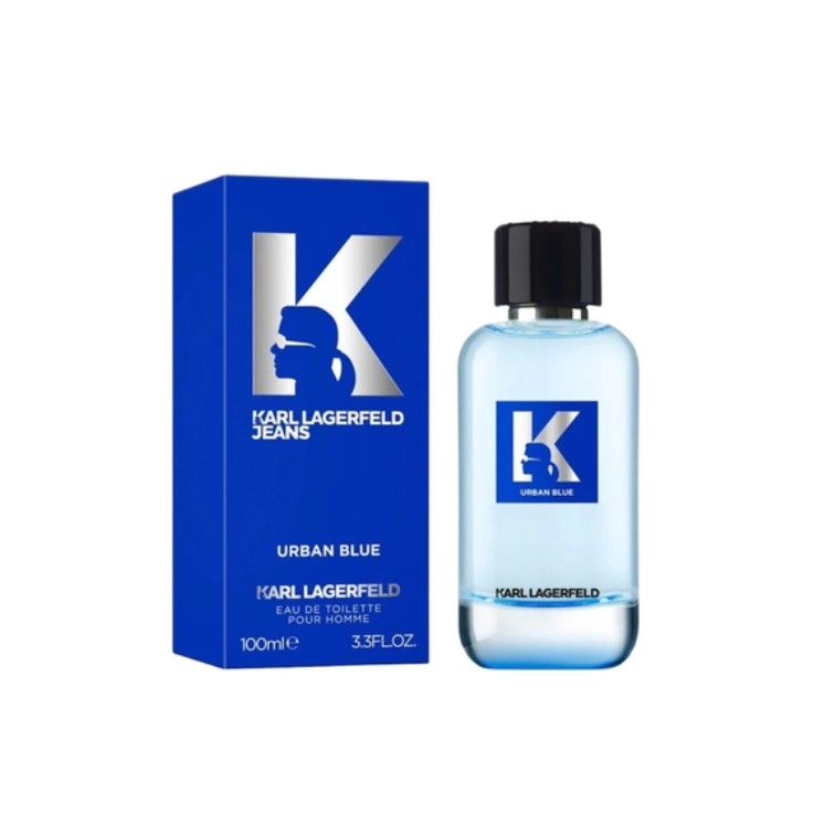 Karl Lagerfeld Urban Blue Eau de Toilette voor Heren 100 ml