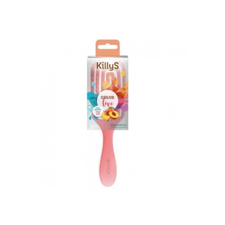 Brosse à cheveux KillyS Color Love Peach 1 pièce