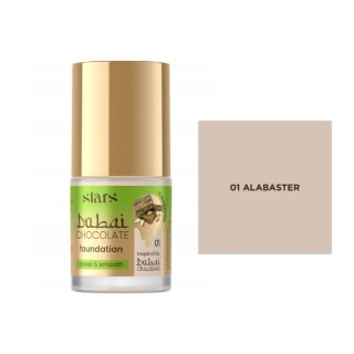 Stars from the stars Dubai Chocolate Foundation Gesichtsgrundierung /01/ Alabaster 25 g