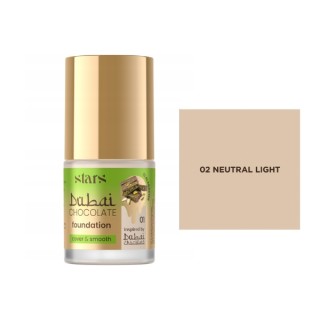 Stars from the stars Dubai Chocolate Foundation Gezichtsfoundation /02/ Neutral Light 25 g