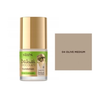 Stars from the stars Dubai Chocolate Foundation Gesichtsgrundierung /04/ Olive Medium 25 g