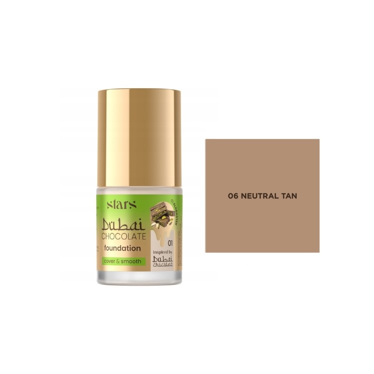 Stars from the stars Dubai Chocolate Foundation Gesichtsgrundierung /06/ Neutral Tan 25 g