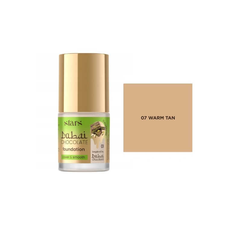 Stars from the stars Dubai Chocolate Foundation Gesichtsgrundierung /07/ Warm Tan 25 g