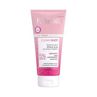 Eveline Clean Shot Feuchtigkeitsspendende Gesichtsreinigungsemulsion 150 ml