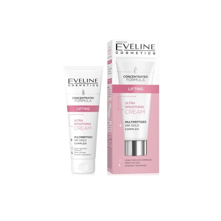 Eveline Concentrated Formula Ultra Lifting Smoothing Face Cream Multipeptides 50 ml