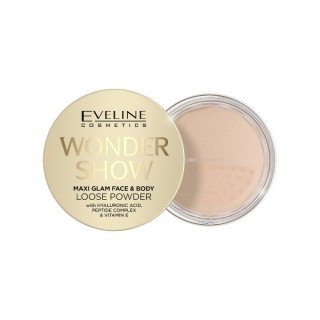 Eveline Wonder Show Maxi Glam Illuminating Loose Powder voor gezicht en lichaam 6 g
