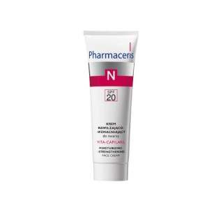 Pharmaceris N Vita -Capilaril feuchtigkeitsspendende und stärkende Gesichtscreme SPF20 50 ml