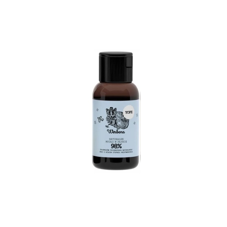 Savon liquide naturel pour les mains YOPE Verveine Mini 40 ml