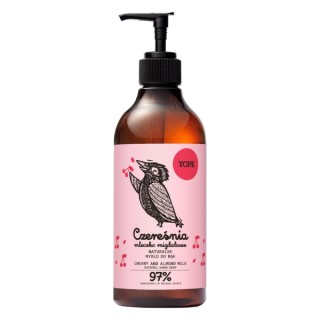 Savon liquide naturel pour les mains YOPE Lait de cerise et d'amande 500 ml