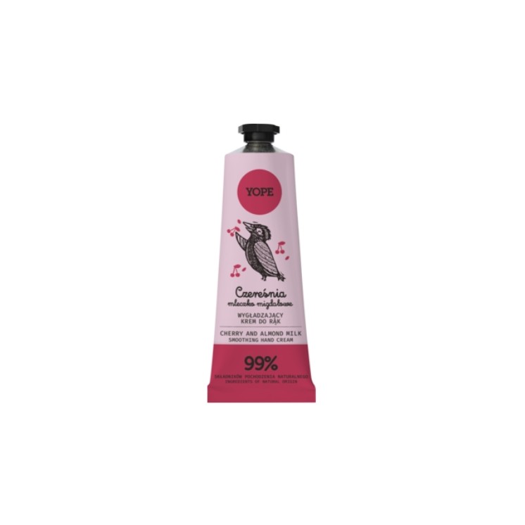 Crème pour les mains YOPE Natural Cerise et Lait d'Amande 50 ml