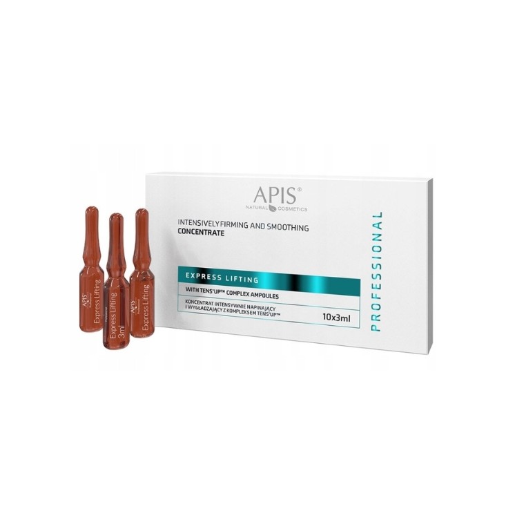 Apis Express Lifting Intensiv straffende und glättende Gesichtsampullen 10 x 3 ml