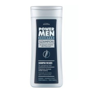 Joanna POWER MEN Shampoing pour cheveux gris 200 ml