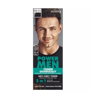 Tonique Joanna POWER MEN /03/ Medium Brown 80 g