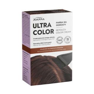 Joanna Ultra Color Root Dye pour cheveux châtain moyen 1 pièce.