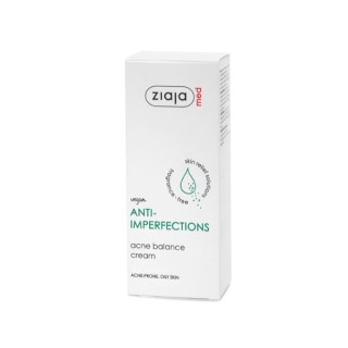 Ziaja Med Crème Nettoyante Visage Réduisant les Imperfections 50 ml