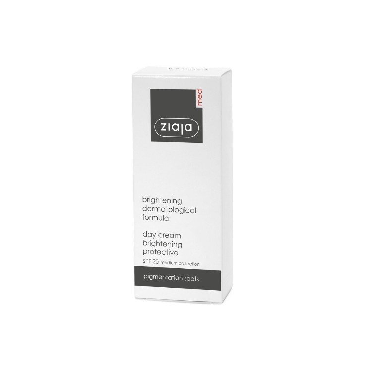 Ziaja Med Whitening Treatment Whitening Beschermende Dagcrème SPF20 50 ml