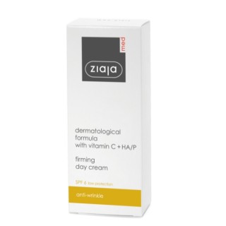 Ziaja Med Vitamine C+HA/P Behandeling Verstevigende Dagcrème SPF 6 50 ml