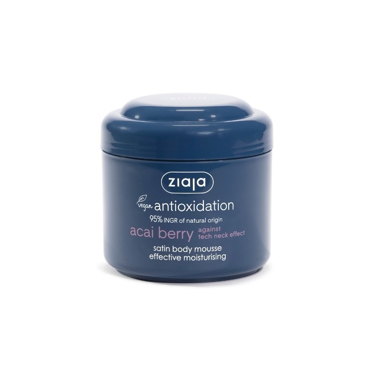 Ziaja Acai Berries Satin Body Mousse Effectively Moisturizing 200 ml