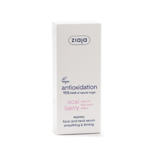 Ziaja Jagody Acai ekspersowe Serum do twarzy i szyi wygładzająco-ujędrniające 50 ml