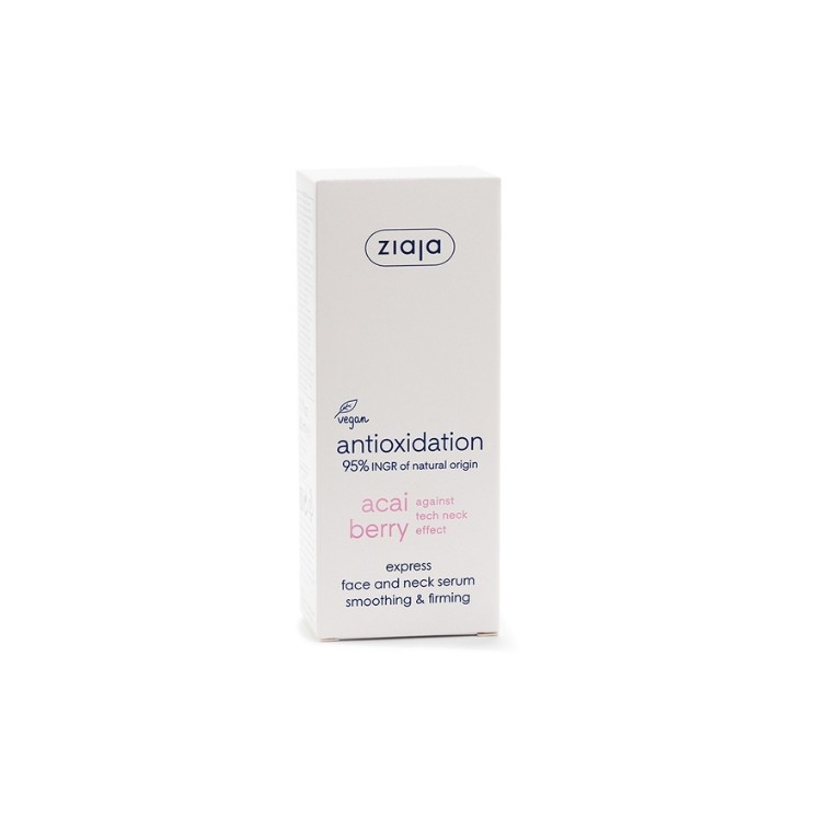 Ziaja Acai Berries Express Serum for face and neck smoothing and firming 50 ml