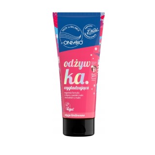 OnlyBio Hair in Balance x Wedel Glättende Haarspülung Ptasie Mleczko Mascarpone mit Himbeeren 200 ml