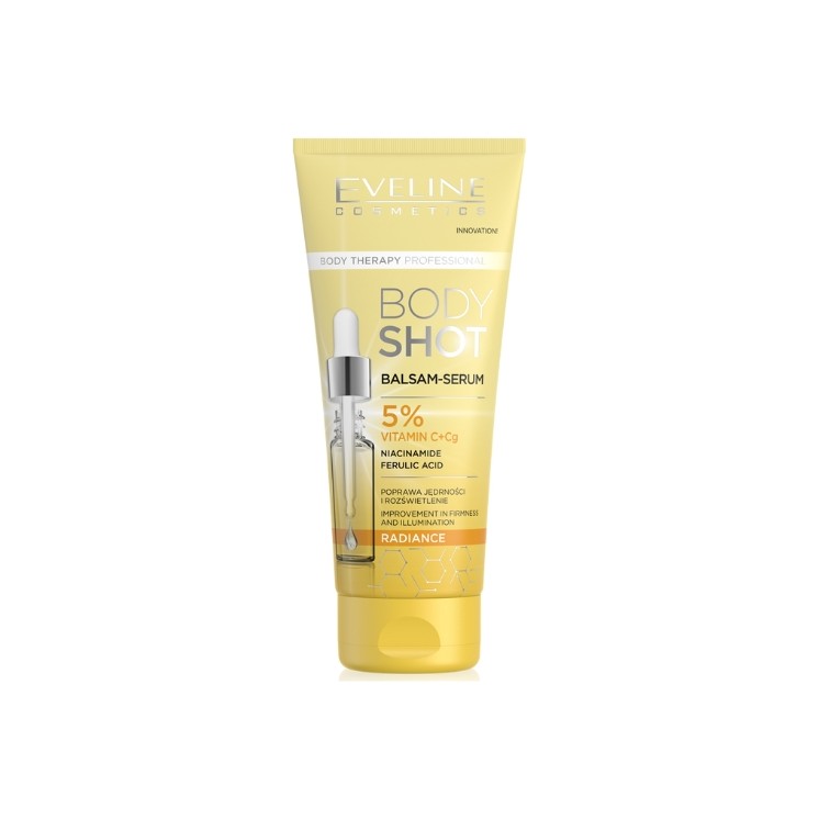 Eveline BodyShot Balsam - body serum 5 % Vitamin C+Cg 200 ml