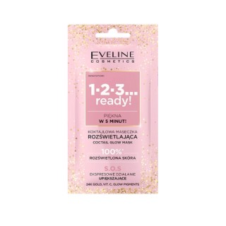 Eveline 1-2-3...ready! Cocktail Illuminating Face Mask 8 ml