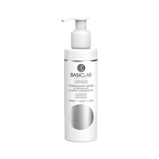 Huile démaquillante micellaire hydrophile BasicLab pour peaux ultra-sensibles 200 ml