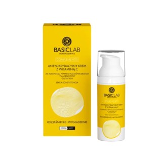 BasicLab Complementis Antioxidant Gezichtscrème met Vitamine C, lichte consistentie, 50 ml