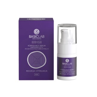BasicLab Esteticus Correcting Serum met Retinal 0,0 7% , Phytophsingosine en Carnosine 2,0 15 ml