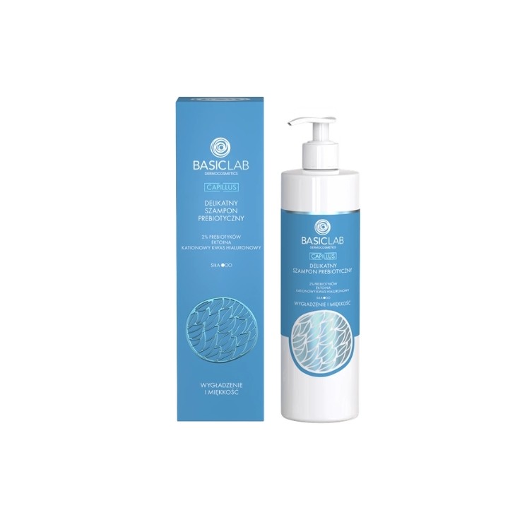 Ніжний пребіотичний шампунь BasicLab Capillus 300 мл