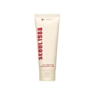 K- SECRET SEOUL 1988 Cream : Snail 9,3 3% + Reis Beruhigende Gesichtscreme mit Schneckenschleimfiltrat und Reis 100 ml