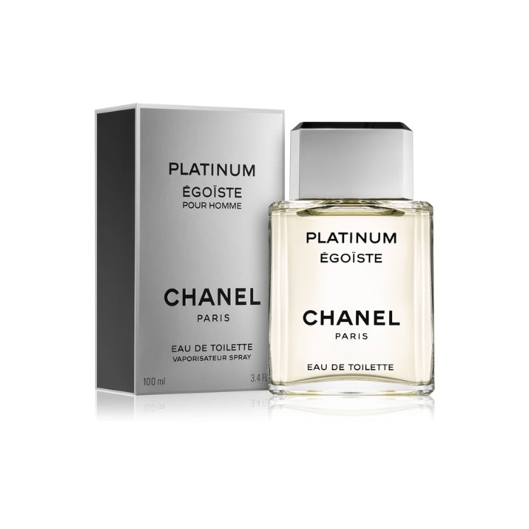 Chanel Egoiste Platinum Eau de Toilette voor Mannen 100 ml